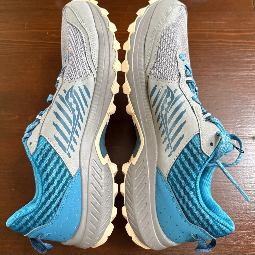 Womens Saucony Excursion TR 15 Gray Running Sneakers Shoes S10668-15 Size 12 - Picture 2 of 9